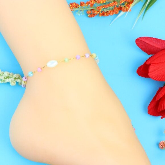 Elegant Handmade Anklet – Perfect for Women & Girls | Ideal Gift Option, DYC1451 - Picture 7 of 9
